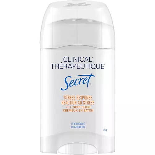 Secret Clinical Antiperspirant and Deodorant Soft Solid, Stress